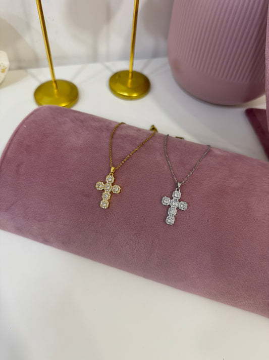 Croce brillantinata