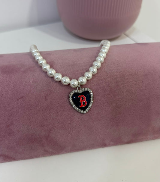 Collana perle Boston 🏈⚽️