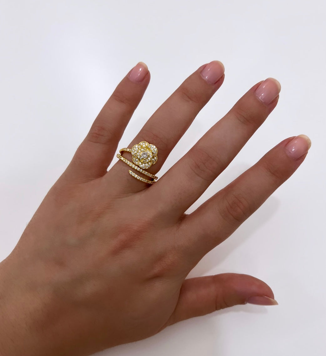 Anello camelia